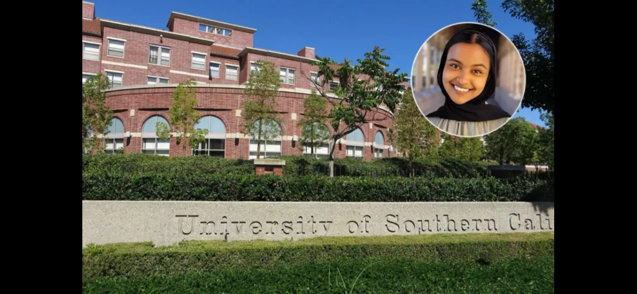 USC cancels speech of top Muslim student due to safety concerns.