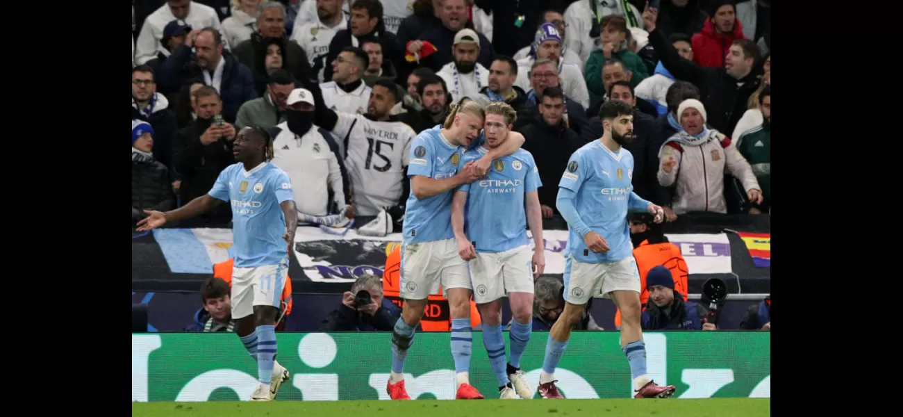 Guardiola clarifies reasons for De Bruyne and Haaland being taken off the field during the match.