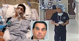 Malpractice accusation: Doctor deliberately harmed patients by adding harmful substances to IV bags.