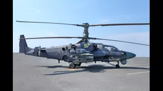 Crimean airfield, possibly used by Putin, sees explosions as Alligator war helicopters are stored there.