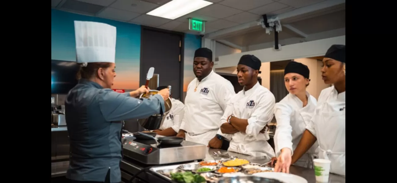 Chef Natson injects money into St. Thomas University to rejuvenate its culinary arts program.