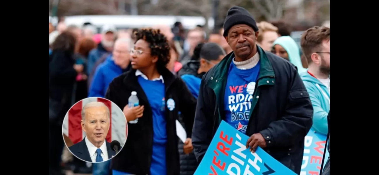 Economic struggles are causing Black voters to turn away from re-electing President Biden.