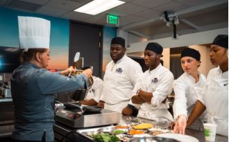 Chef Natson injects money into St. Thomas University to rejuvenate its culinary arts program.