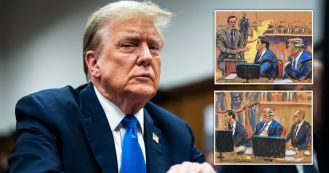 The text discusses the selected jurors in the Trump hush money trial.