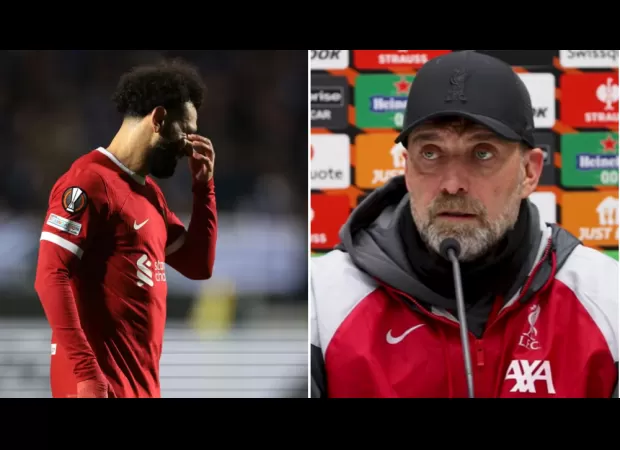 Klopp addresses worries about Salah's performance after Liverpool's elimination from Europa League.