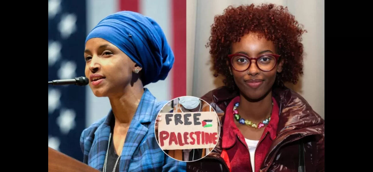 Rep. Ilhan Omar's child suspended with others for protesting against Israel at Columbia University.