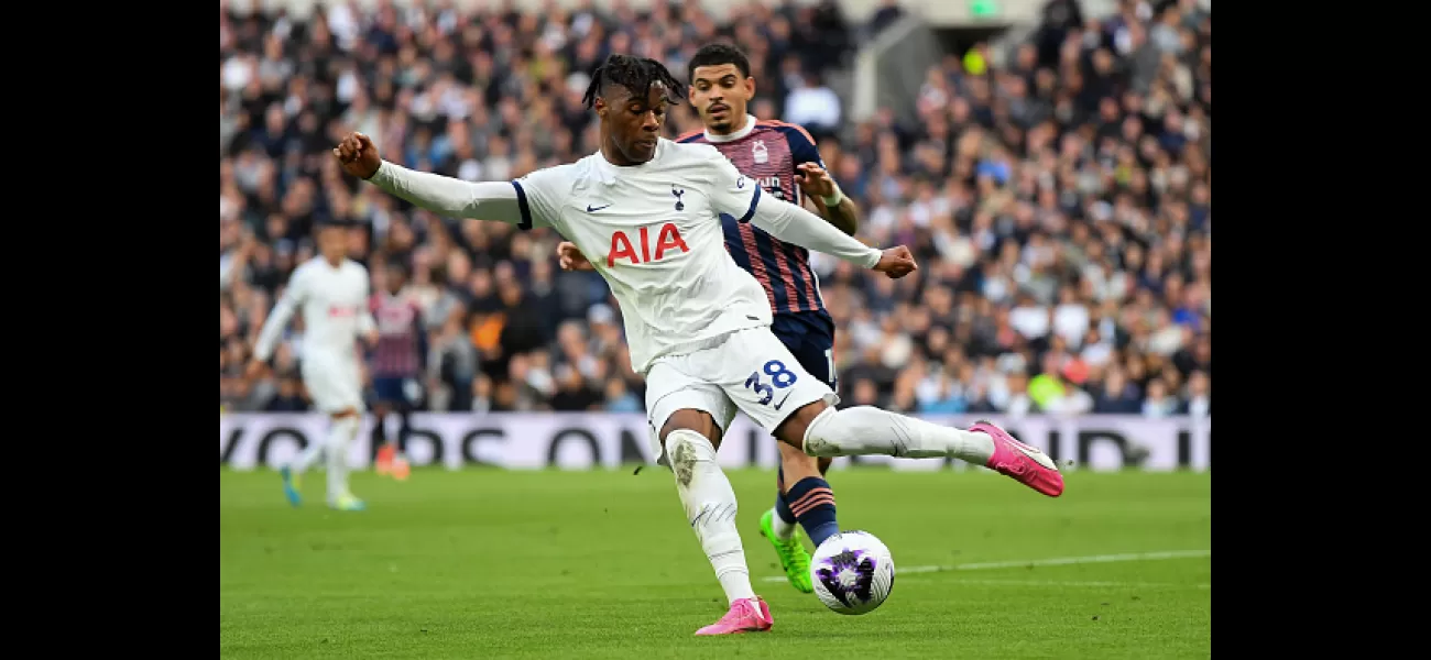 Tottenham's Destiny Udogie to miss rest of season due to surgery.