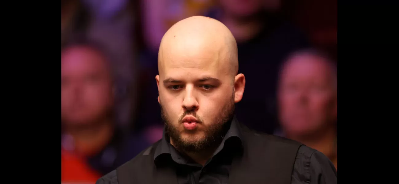 Defending champion Luca Brecel is defeated by Dave Gilbert in the World Snooker Championship first round.