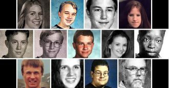 Honoring the 13 lives lost in the Columbine High School shooting, 25 years later.