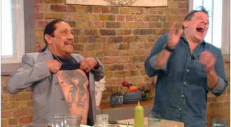 Legendary actor, 79, embarrasses Saturday Kitchen host Matt Tebbutt when caught on camera exposing themselves.