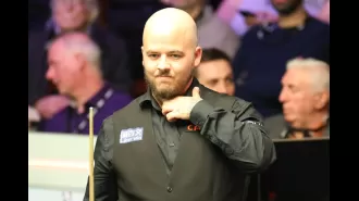 Brecel is relieved to lose the Crucible crown to a refocused Gilbert after defeat.
