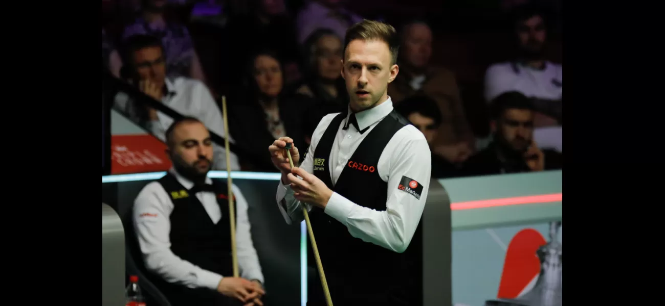 Judd Trump is feeling confident and excited about his chances in the World Snooker Championship.