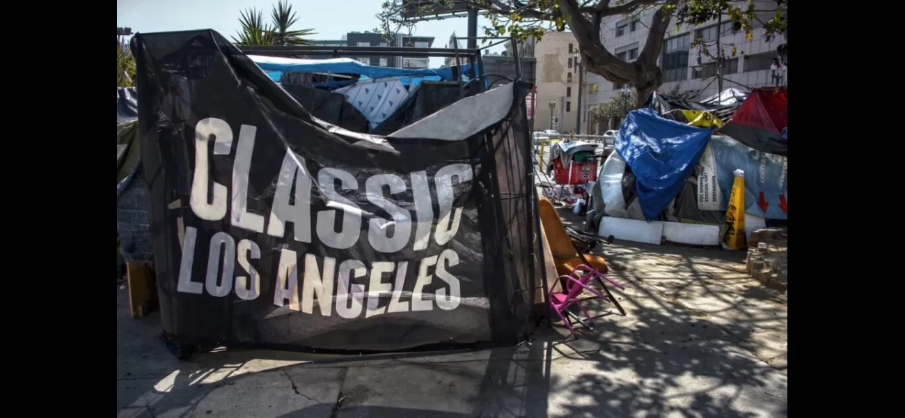 LA's homeless community's housing project receives mixed reactions from neighbors.