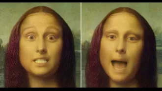 Microsoft's latest video featuring the Mona Lisa has sparked mixed reactions.