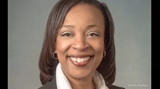 Sharon Tucker, Fort Wayne councilwoman, to become first black city mayor during swearing-in ceremony.