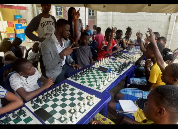 Tunde Onakoya from Nigeria makes history with 60-hour chess marathon in New York City's Times Square.