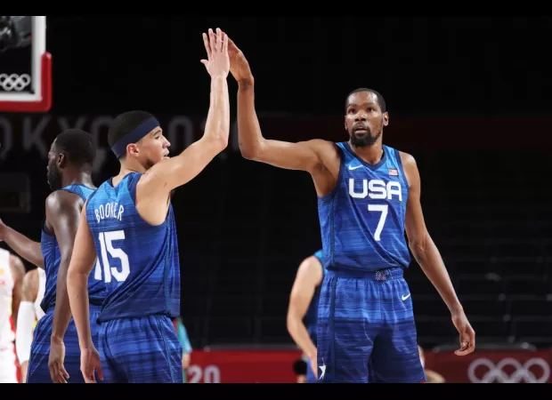 USA Basketball announces lineup for upcoming 2024 Olympic Games.