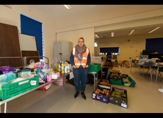 Families in hotels without basic kitchen appliances have to rely on kettles for cooking.