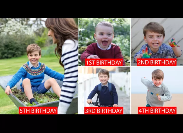 Prince Louis celebrates his sixth birthday, but no new photo has been released.
