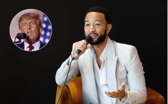 John Legend exposes Trump's racism towards black individuals.