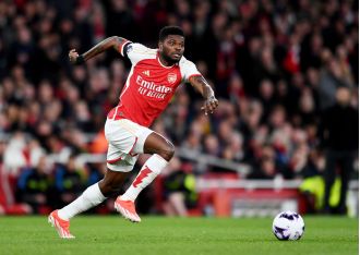 Arteta praises Partey for strong performance in Arsenal's dominant win over Chelsea.