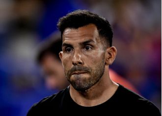 Tevez hospitalized in Argentina for chest pains.