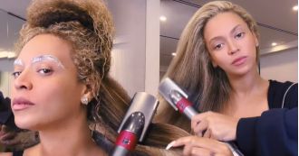Beyoncé reveals £480 hair routine, putting an end to wig speculation.