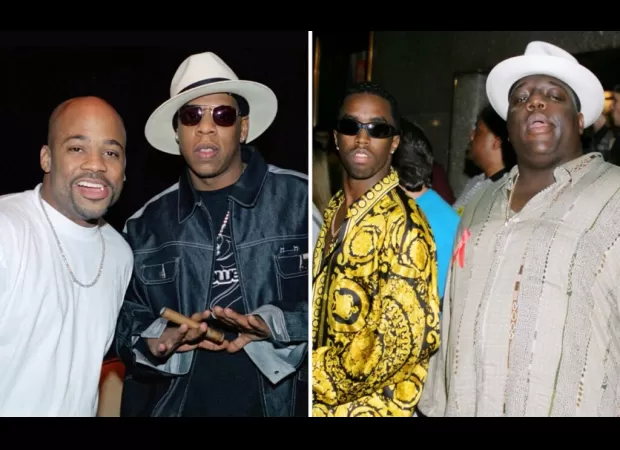 Damon Dash and Jay-Z believed that Diddy and The Notorious B.I.G. were imitating their style.