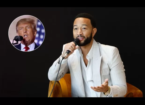 John Legend exposes Trump's racism towards black individuals.