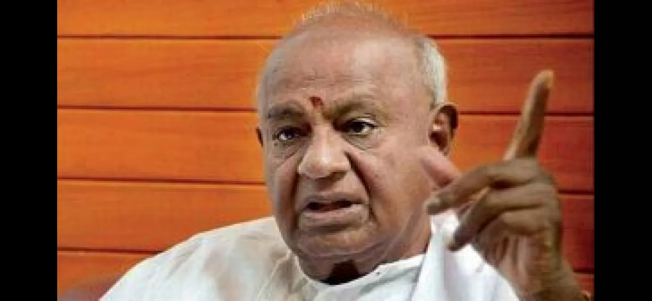 Deve Gowda criticizes Rahul Gandhi for his promise to redistribute wealth.