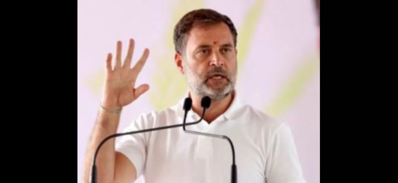 Rahul Gandhi accuses Narendra Modi of being afraid and possibly crying during public appearances in his latest attack.