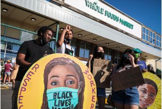 Lawsuit against Whole Foods for firing employee over BLM mask upheld by court.