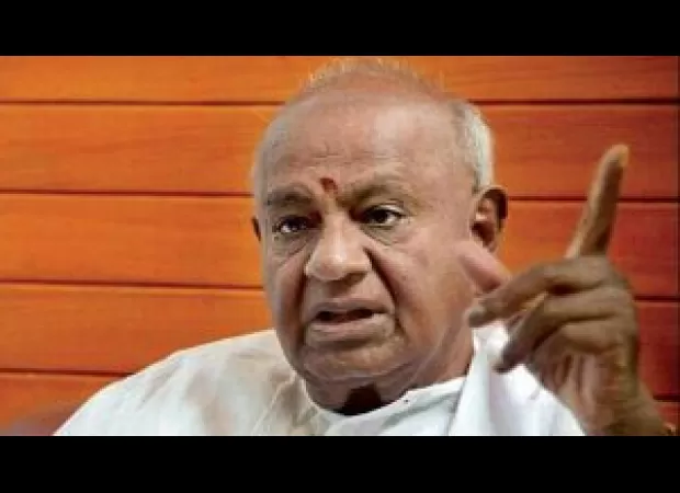 Deve Gowda criticizes Rahul Gandhi for his promise to redistribute wealth.