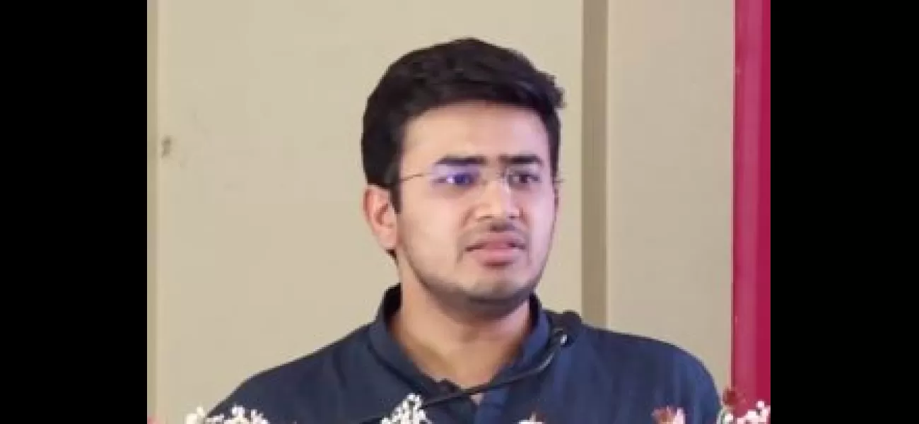 EC has charged Tejasvi Surya for seeking votes based on religious reasons.