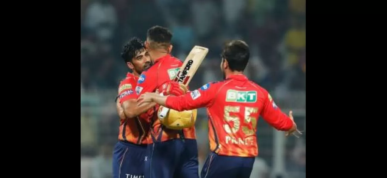 Punjab Kings defeat KKR by 8 wickets in record-breaking chase.