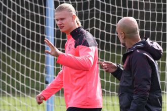 Erling Haaland's injury improves, good news for Manchester City's upcoming match against Nottingham Forest.