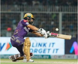 KKR makes a high score of 261/6 versus PBKS.