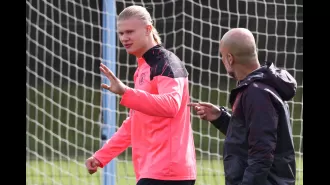 Erling Haaland's injury improves, good news for Manchester City's upcoming match against Nottingham Forest.