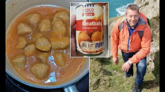 Man ate 11-year-old Tesco meatballs with jellified skin
