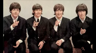 The Beatles' 50-year record has been broken.