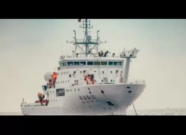 China's sea vessel has returned to Maldives waters, conducting what it claims to be scientific research.