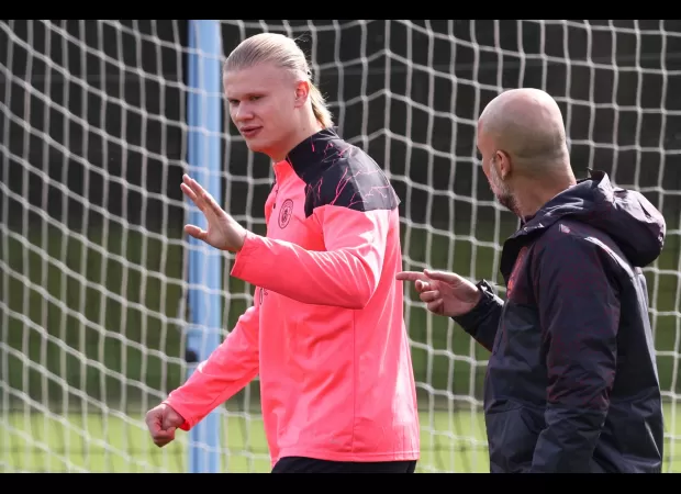 Erling Haaland's injury improves, good news for Manchester City's upcoming match against Nottingham Forest.