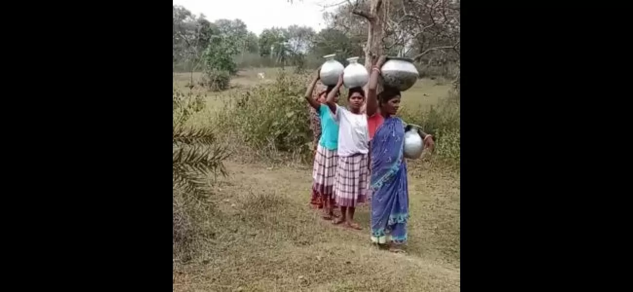 Nine villages in Keonjhar are experiencing a severe shortage of drinking water.