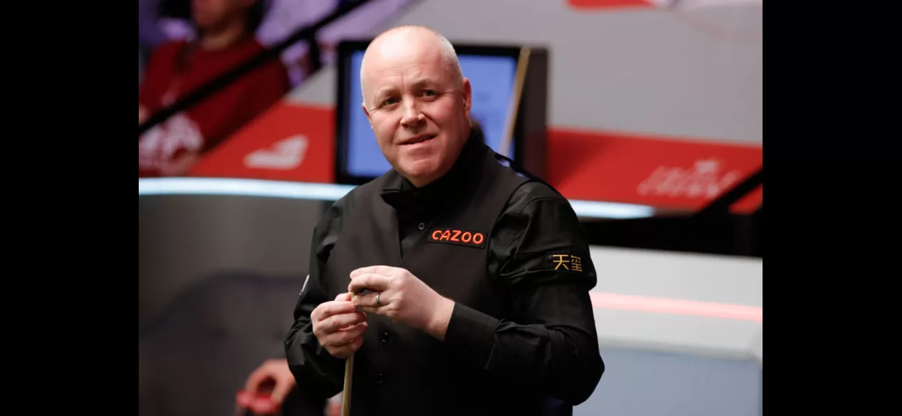 Higgins adds to Allen's stress before World Snooker Championship match.
