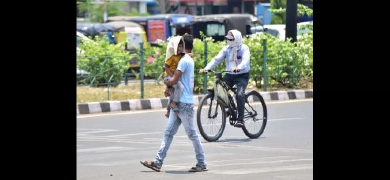 Odisha experiences high temperatures as Bhubaneswar reaches a scorching 44.6 degree Celsius due to a heatwave.