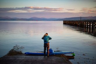 Cal Major hopes to one day see dolphins and whales from her window in the Highlands.