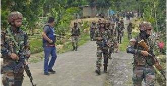 Two soldiers from the Central Reserve Police Force (CRPF) were killed in an attack by militants in Manipur.