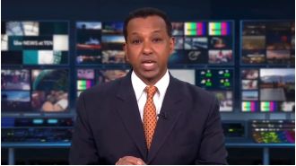 ITV News host getting medical attention after getting sick on live TV.