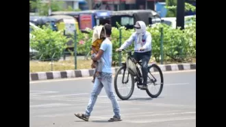 Odisha experiences high temperatures as Bhubaneswar reaches a scorching 44.6 degree Celsius due to a heatwave.