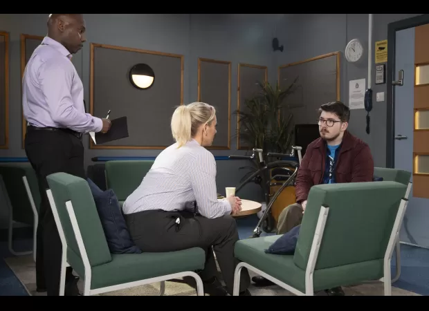 Actor from popular TV show defends character for actions that lead to beloved character's imprisonment, alluding to potential fallout.